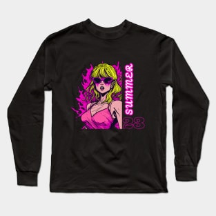 Barbie Pink summer birthday Long Sleeve T-Shirt